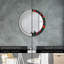 Huldar Glass Flat Wall Mirror-1340254765