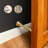 Spring Door Steel Baseboard Stop-120837474