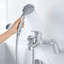 Ose 2 Handle Deck Mounted Bath Shower Mixer Bath Filler with Diverter