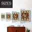 Imprimé encadré en bois massif de la série CDI de William Morris-1365946378-1365946381
