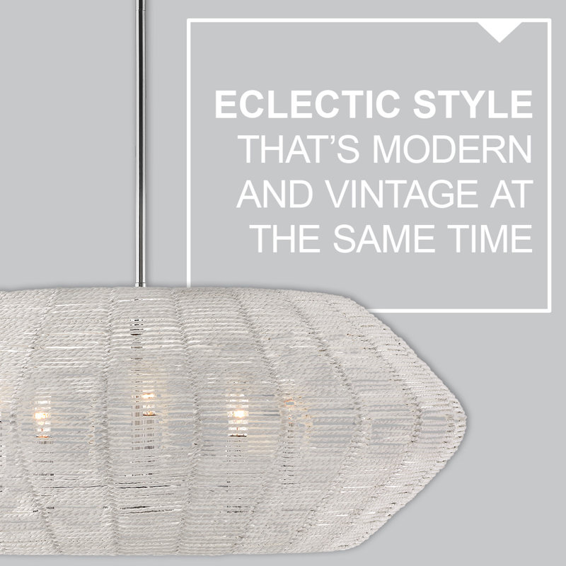Luca 5 - Light Chandelier, Polished Chrome
