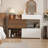Expandable Storage Dresser With Rustic Style