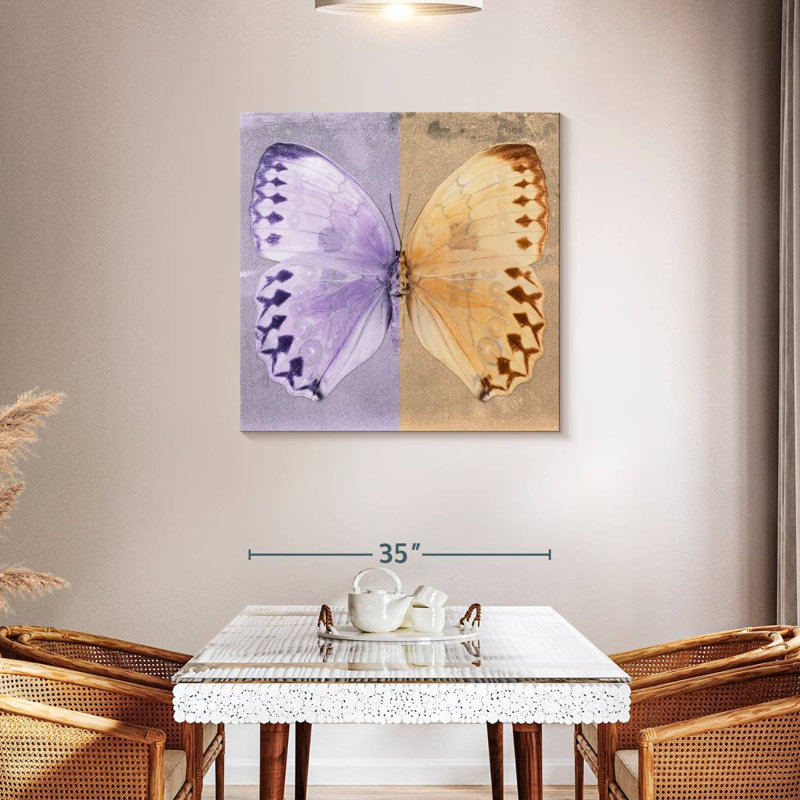 Brampt Miss Butterfly Formosana, 36" H x 36" W