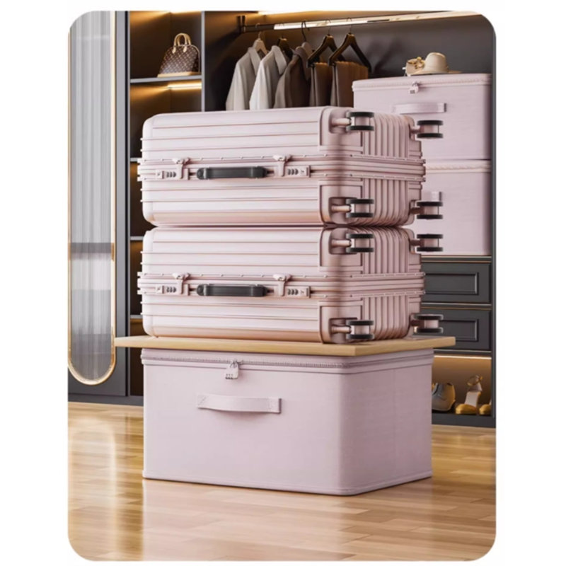 Hokku Designs Fabric Decorative Bin, 23 qt.