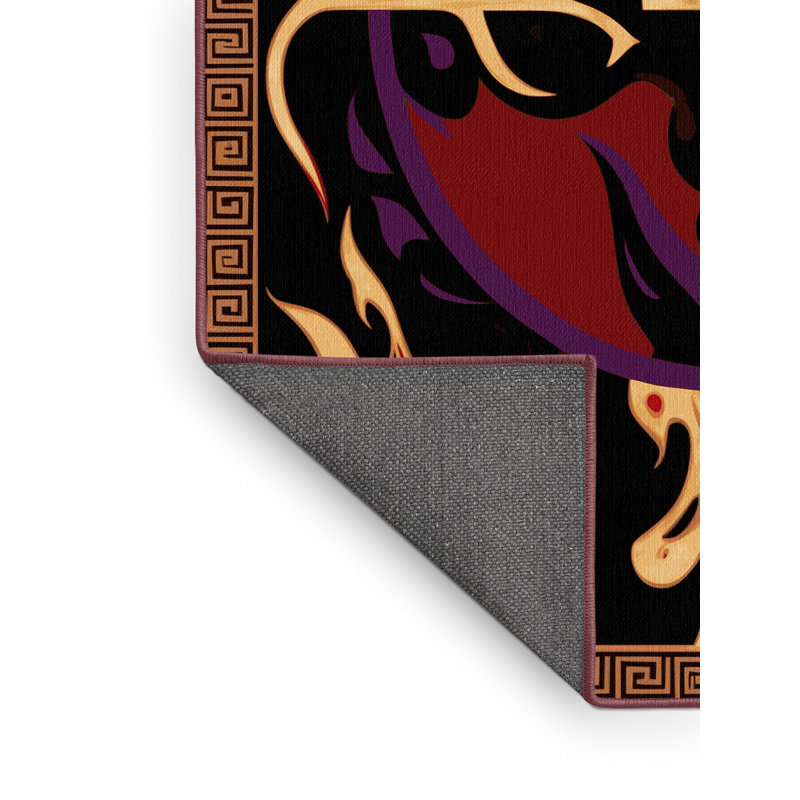 Luminous Fleur Rug, Square 8'