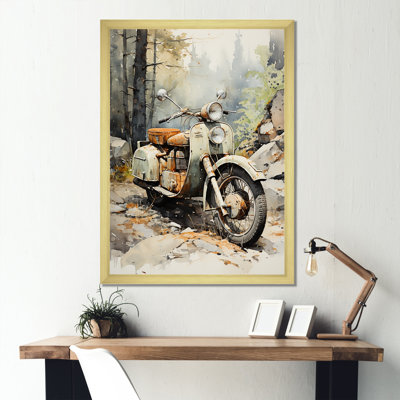 " Classic Vintage Scooter "