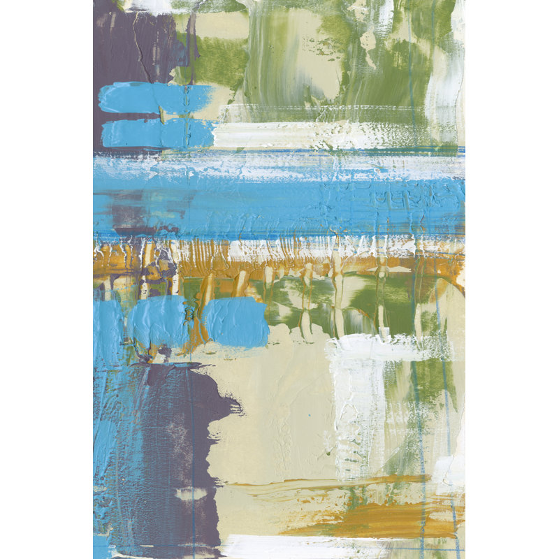 Playful II by Jennifer Goldberger - Wrapped Canvas Painting, 46cm H x 30cm W