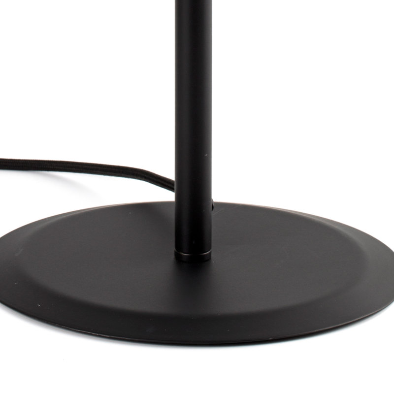 Conga Table Lamp, Black, 19.5" H x 9.8" W x 9.8" D, Black