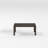 Aluminum Outdoor  3 Person Patio Sofa With Coffee Table-2112876817
