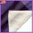 Purple Chevron Pattern Blankets-123991394