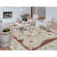 Tapis beige noué à la main de haute qualité