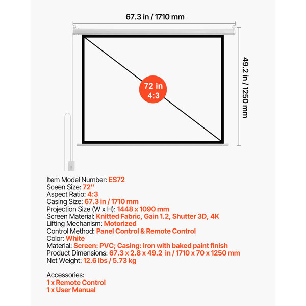 Dimensions du produit