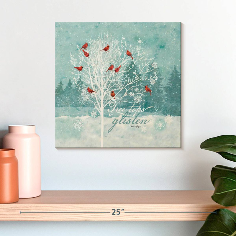 Scène de neige Crowle Nature I, H 16 po x l 16 po