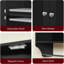 Armoire de salle de bain murale noire