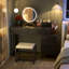 Meuble-lavabo avec miroir et tabouret Foivos-1270104637