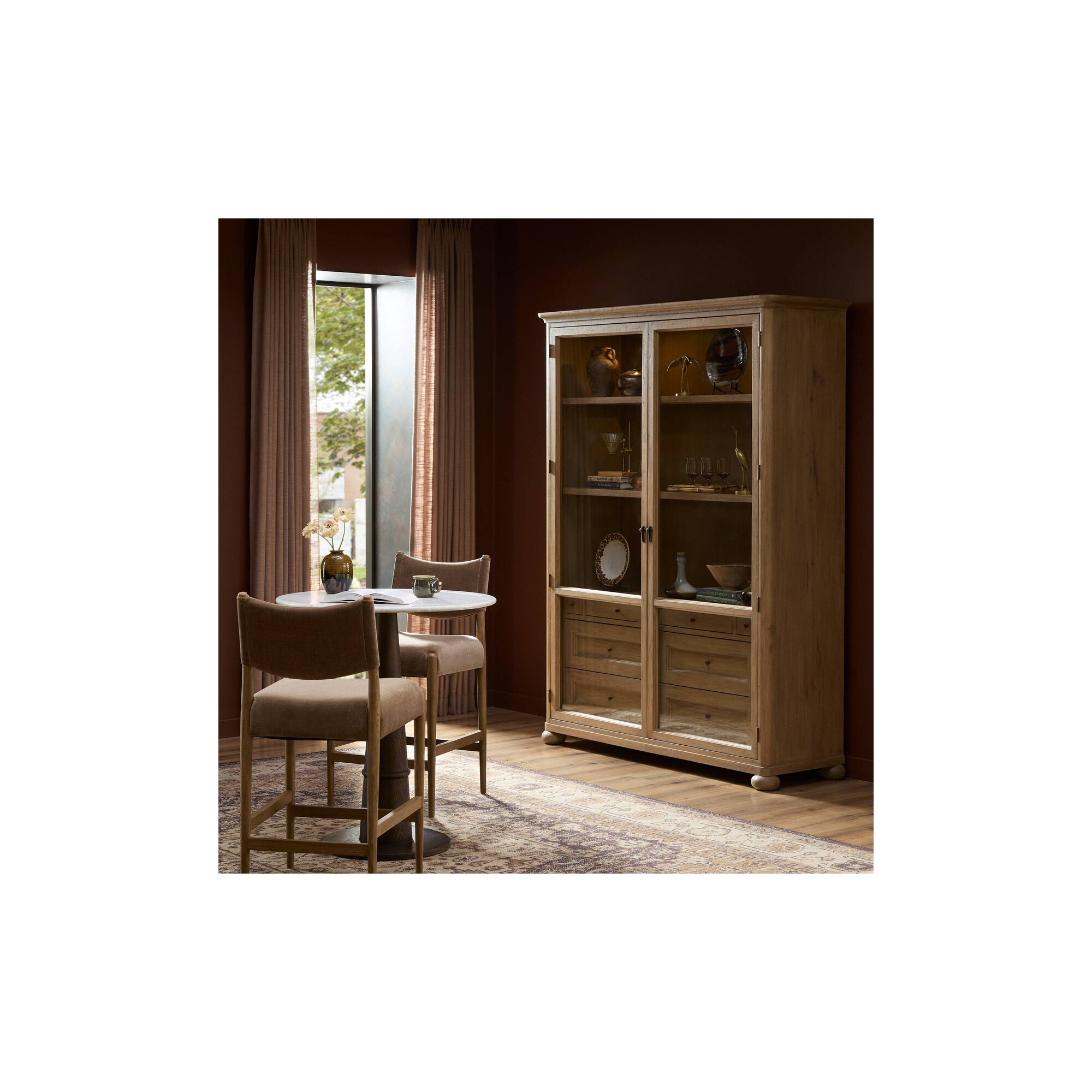 Sussex Wide Cabinet, Drifted Oak