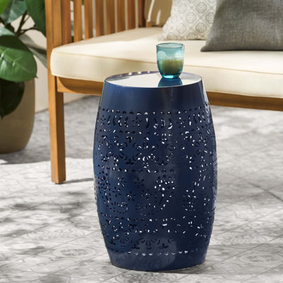 Ifrane Round Metal Outdoor Side Table