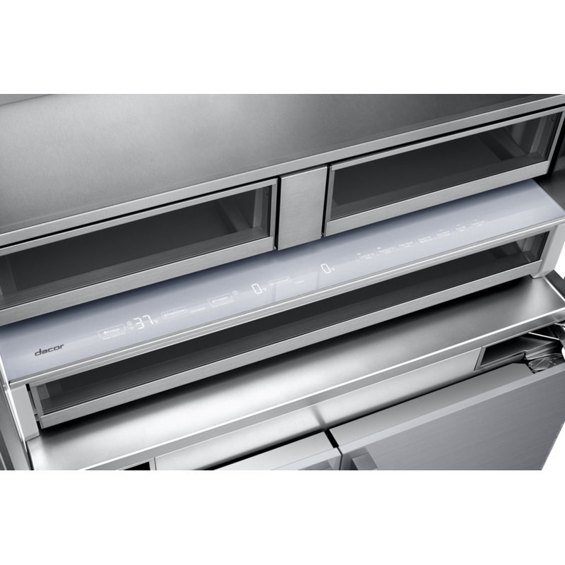 Panel Kit, for French Door Built-in Refrigerator, Silver Stainless, 36"