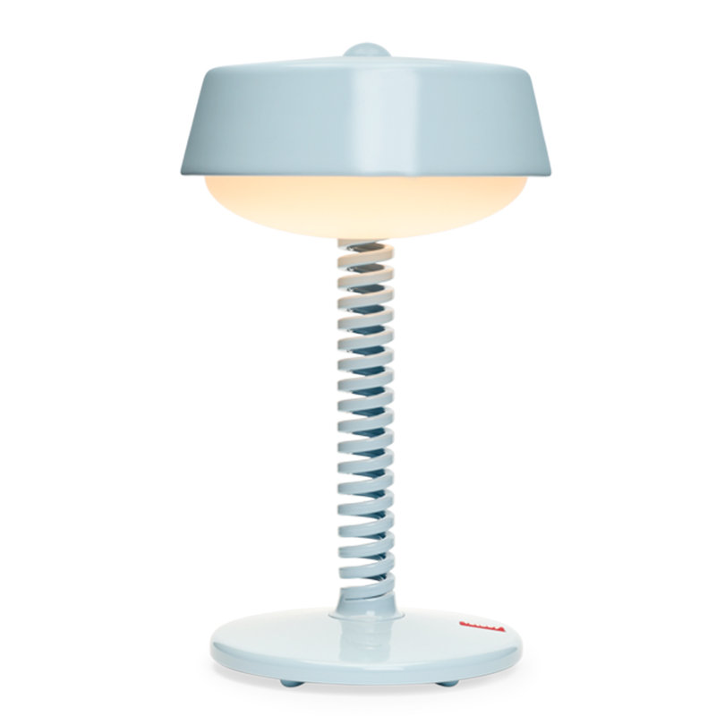 Jet Blue Cordless Outdoor Metal Table Lamp