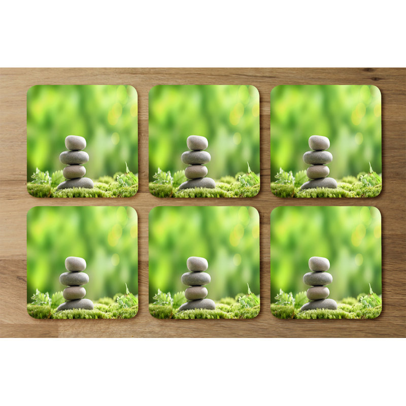 Draeson Square 6 Piece Coaster Set