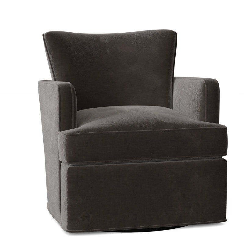 Fauteuil pivotant l 28,5 po Blaire, Vison 9953
