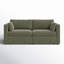 Canapé modulaire rembourré avec coussins décoratifs l 78,8 po Winfree-1981699205