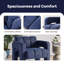 Chaise d'appoint pratique et large rembourrée-1672973463