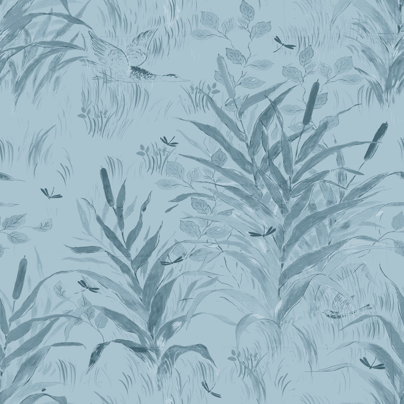 Paule Marrot Wallpaper Double Roll, Blue