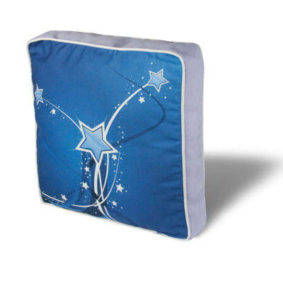 Coussin carré de qualité supérieure, 16,5 x 16,5 pouces, 50% coton / 50% polyester | Lavable et repassable avec fermeture à glissière dissimulée | Rembourrage en silicone pour un confort ultime | Housse amovible, parfaite pour la décoration intéri