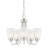 Jmyra 5 - Light Steel Dimmable Classic / Traditional Chandelier-69377383