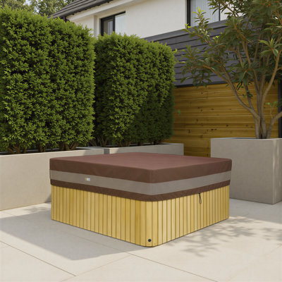 Couvre-spa carré ultime résistant à l'eau