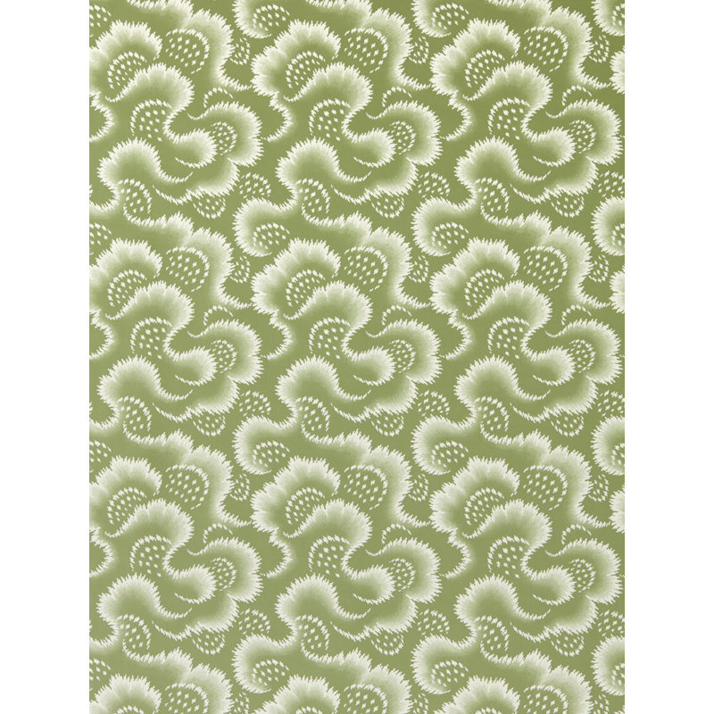 Henry Holland Abstract Vinyl Wallpaper Double Roll, Matcha