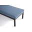 Chaise longue d'extérieur en aluminium avec coussin-160727637