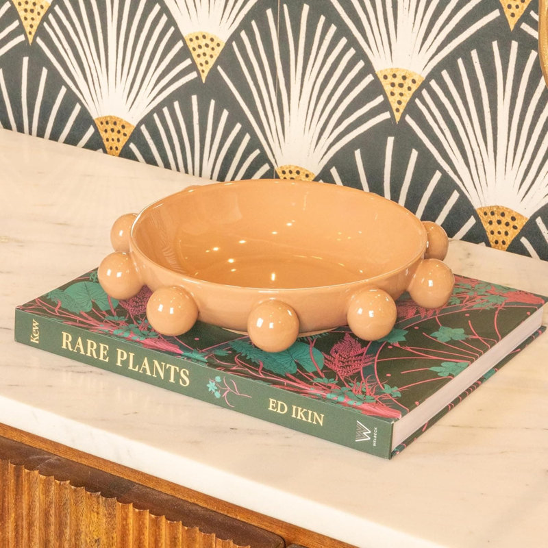 Ceramic Decorative Bowl, Nude
