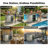 Sink And Fridge Combo For Outdoor Kitchen, 70L Refrigerator And Sink With Pull-Down Faucet, Brushed SS And Black Granite Countertops, All-In-One BBQ Island Cleaning Station-980325980