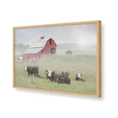 Pennsylvania Dairy Farm by Lori Deiter Art Print