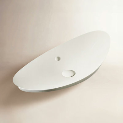 Veil Trough Vessel Sink