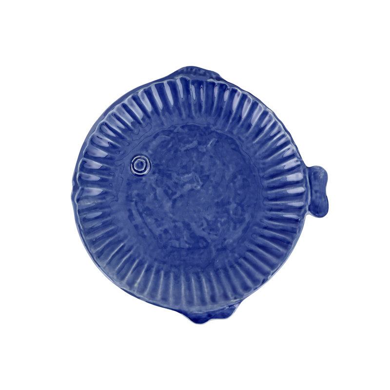 Assiette à salade 8,75 po Pesce Serena, Cobalt
