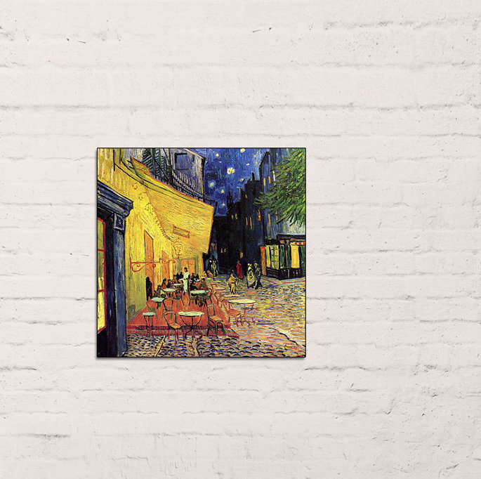 1 Piece Wrapped Canvas Painting, 50cm H x 50cm W x 1.8cm D