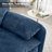 38.1''W Chenille Armchair Accent Chair Single Sofa for Living Room and Bedroom-1348274811