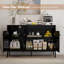 Buffet avec DEL et station de charge-363429920