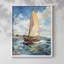 NAUTICAL Series CCDXL III - Impression encadrée de qualité supérieure - Prêt à être accroché - Aucun clou requis-1205843495-1205843516