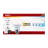 6 Watt A19 LED 27K/3K/35K/4K/5K CCT Selectable Medium Base White Finish 120 Volt-116857814-116857825