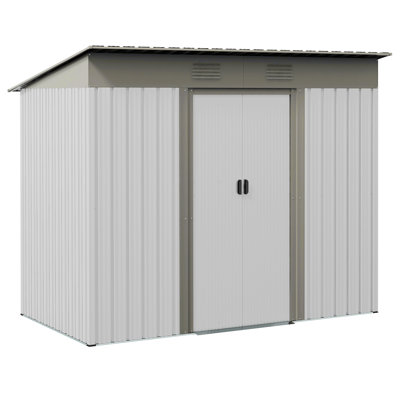 Remise de rangement en acier