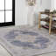 Tapis gris foncé / jaune lavable à la machine Wincer Chenille-88570907