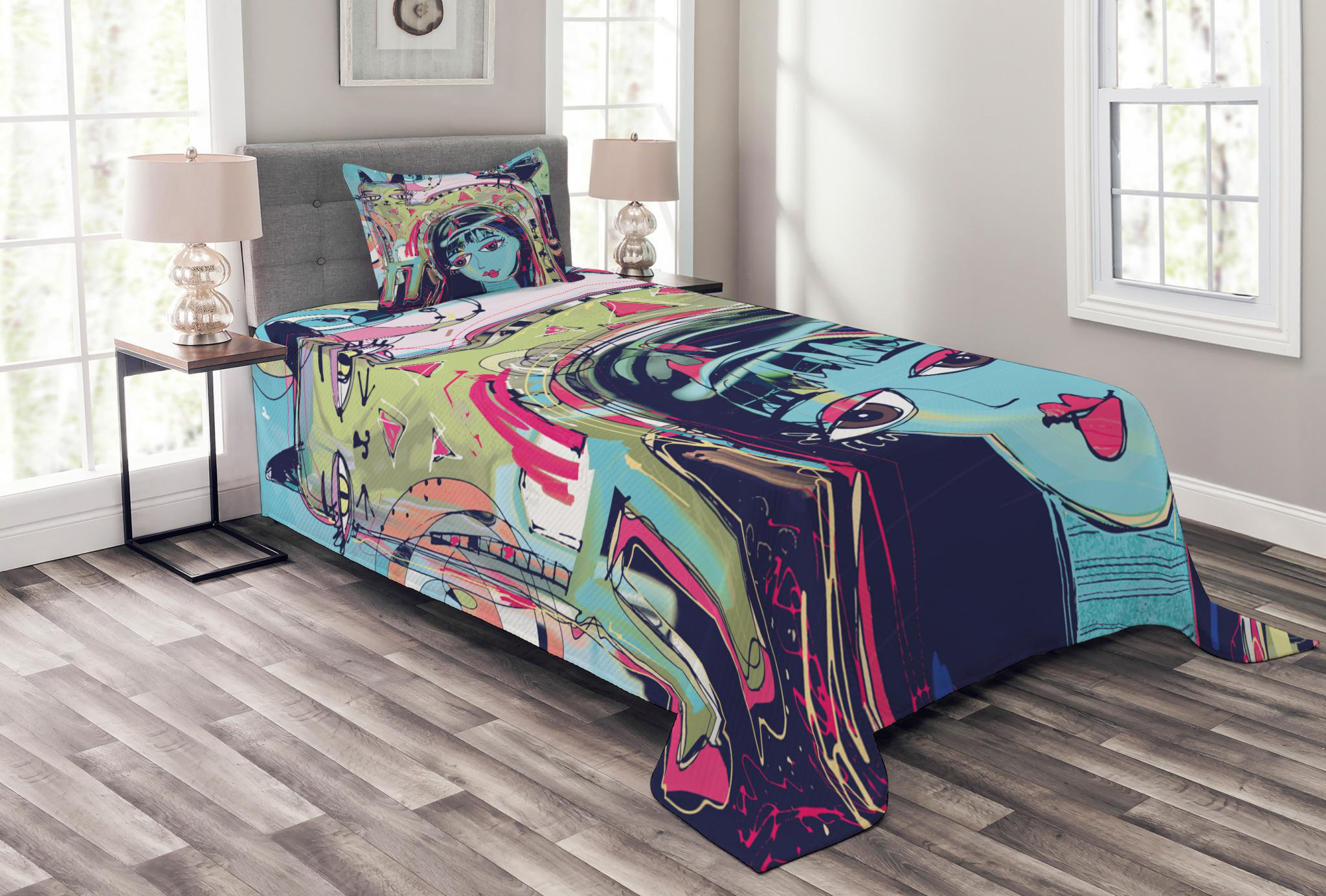 Ambesonne Coverlet Set | Wayfair
