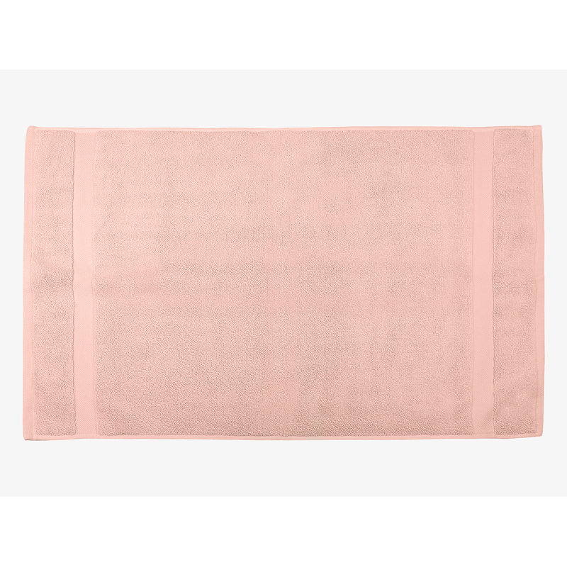 Tapis pour salle de bain Chyrisse, Rose poussière