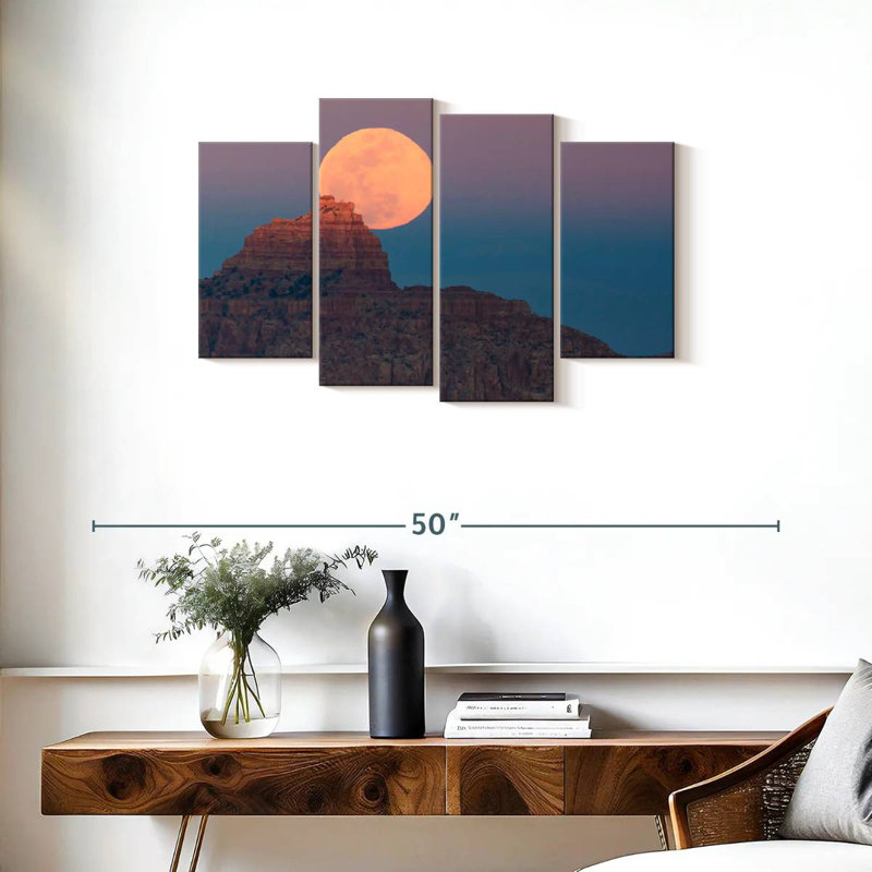 Alvord Grand Canyon Super Moon, H 22 po x l 36 po