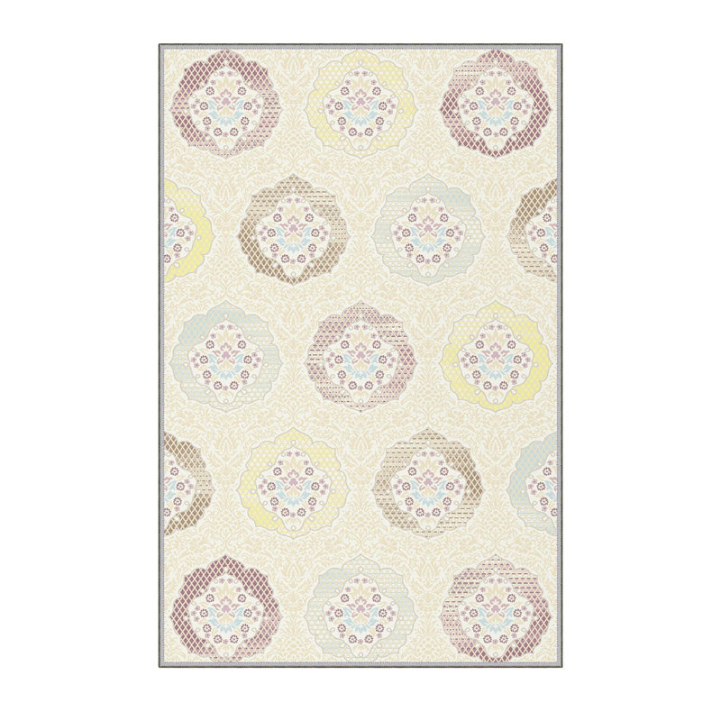 Premium 3D Printed Carpet, 4.6 x 7.2 Feet, 100% Polyester, 0.3 Inches Pile Height | Antibacterial, Non-Slip Underside, Machine Washable | Perfect for Living Room, Bedroom, and Kids' Play Areas, Durable & Stylish