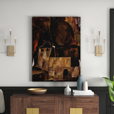 Egon Schiele - Wrapped Canvas Painting